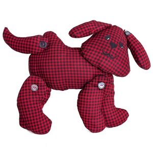 Red Gingham Handmade Dog
